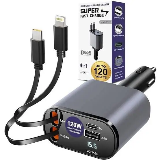 120w car charger
